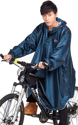 Poncho cycling cape